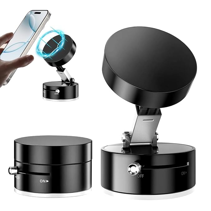 Vacuum Magnetic Phone Holder