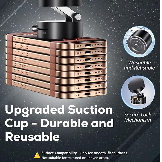 Vacuum Magnetic Phone Holder